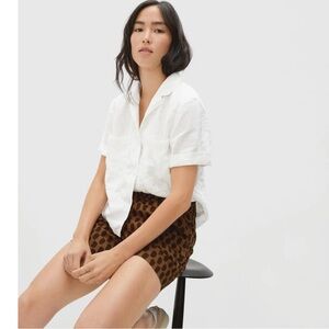Everlane White The Linen Workwear Shirt
